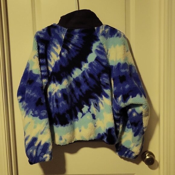 Free People Rocky Ridge Pullover in Ocean Tie Dye Combo XS NWT - Picture 10 of 12